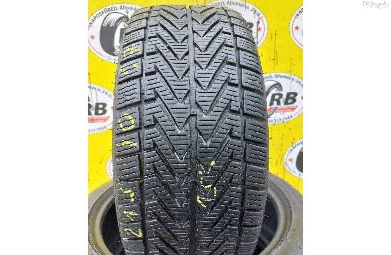 1db 215/40 r17 vredestein téli 6.5mm 8500 Ft