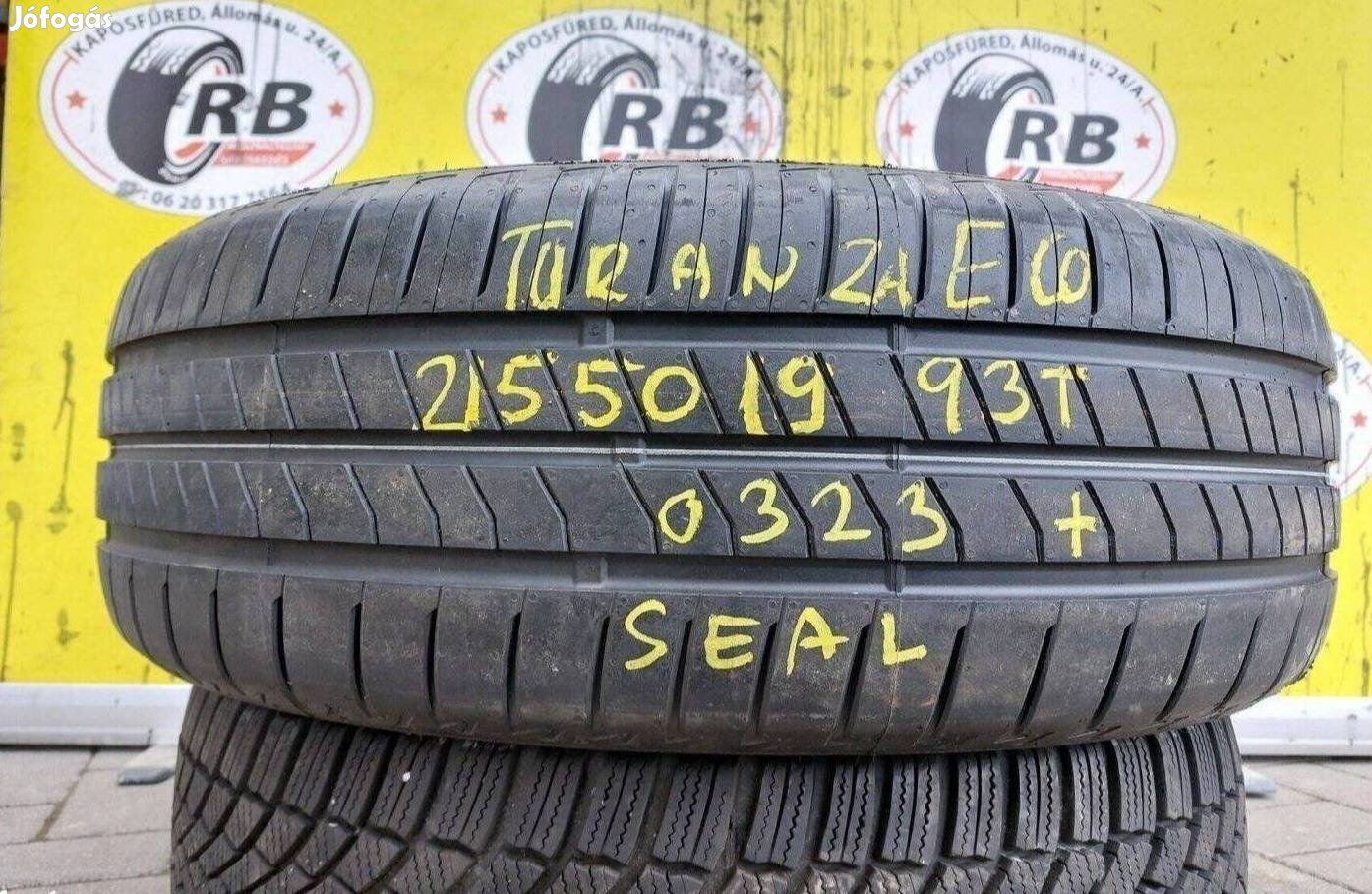 1db 215/50 r19 Bridgestone Turanza Eco,,Évjárat:2023 60 000 Ft