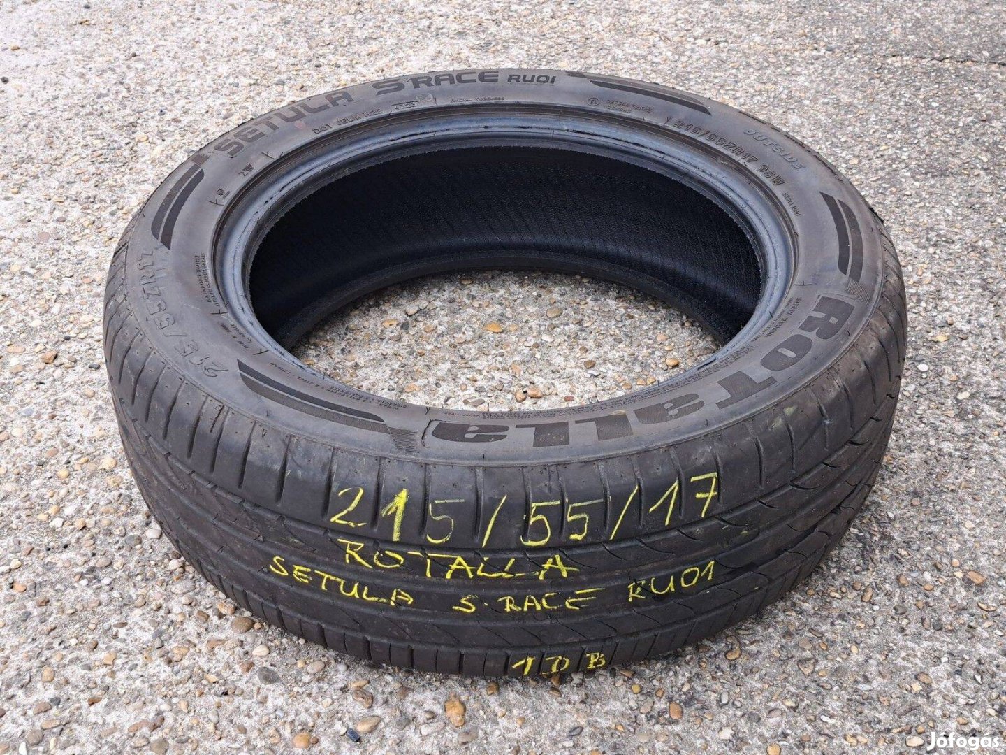 1db 215/55 R17 Rotalla nyári gumi 215/55R17