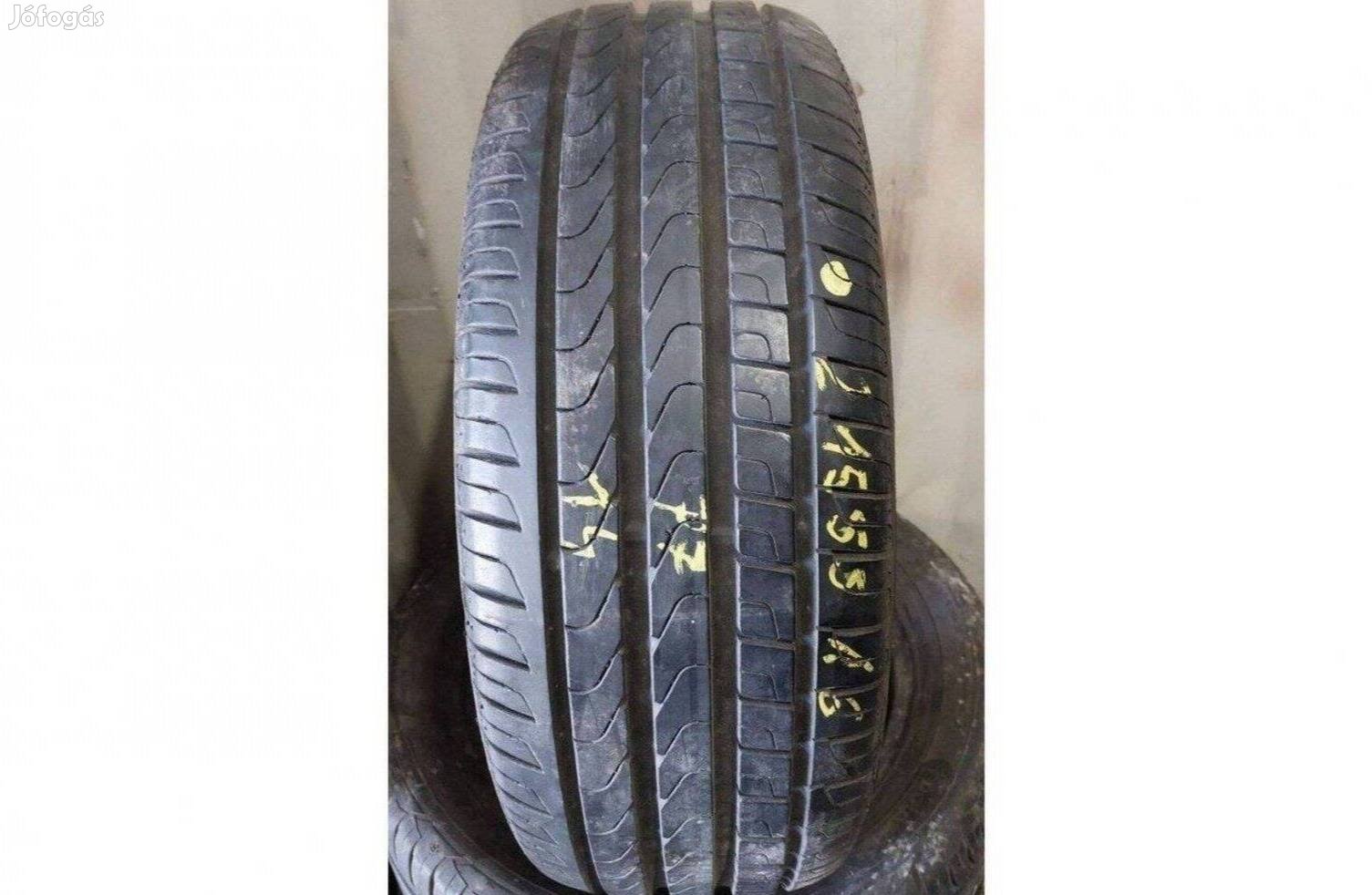1db 215/55 r16 Pirelli P7,,évjárat 2014, 5mm 8 000 Ft