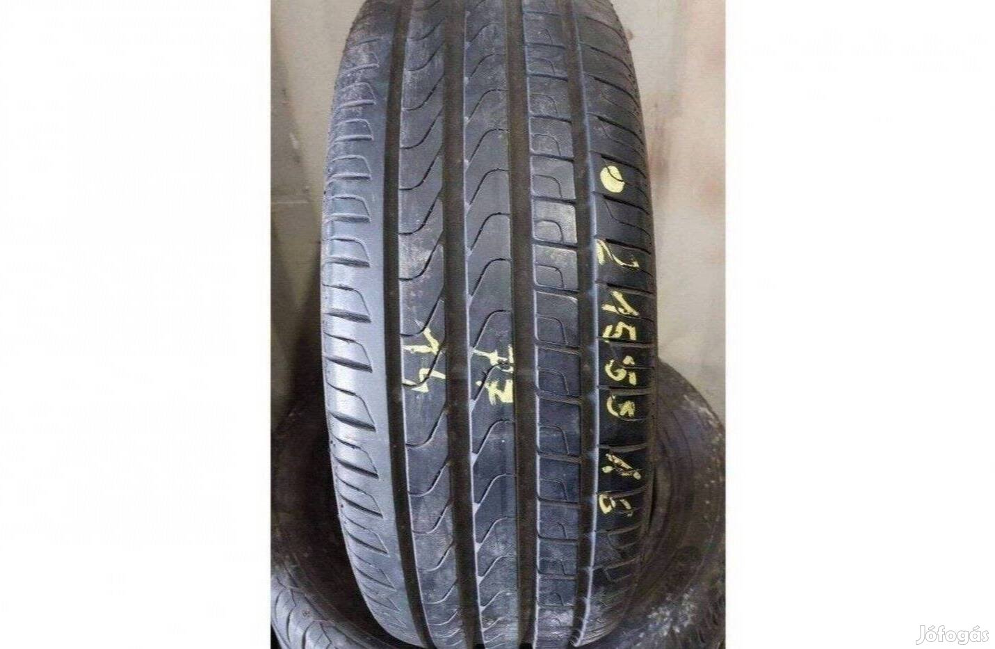1db 215/55 r16 Pirelli P7,,évjárat 2014, 5mm 8 000 Ft