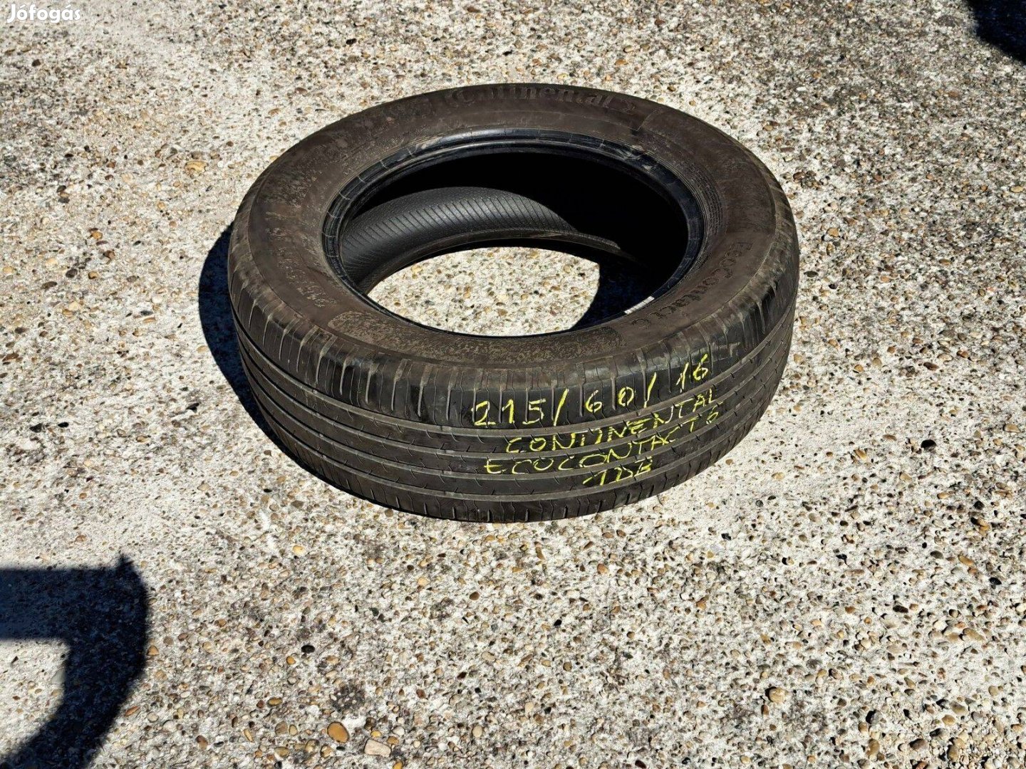 1db 215/60 R16 Continental Ecocontact 6 nyári gumi 215/60R16