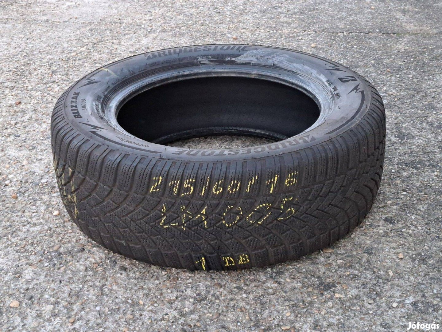 1db 215/60 R16 XL Bridgestone LM005 téli gumi 215/60R16