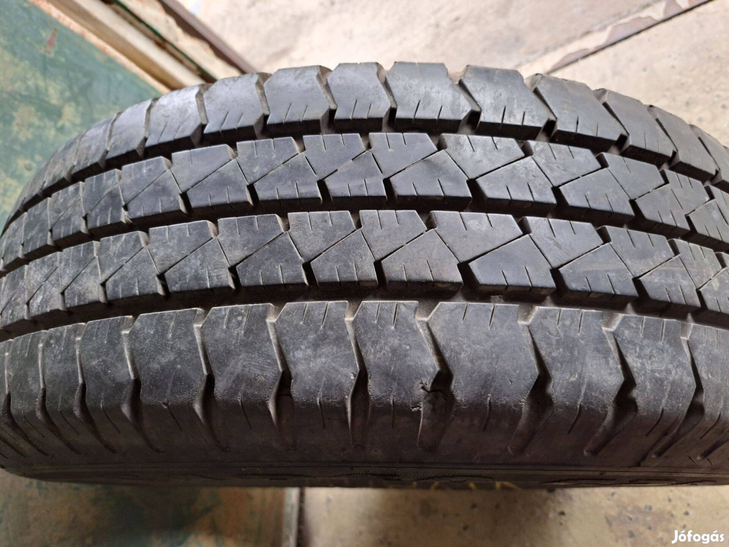 1db 215/65 R16C Good year Cargo G26 használt teherautó gumi eladó!!!