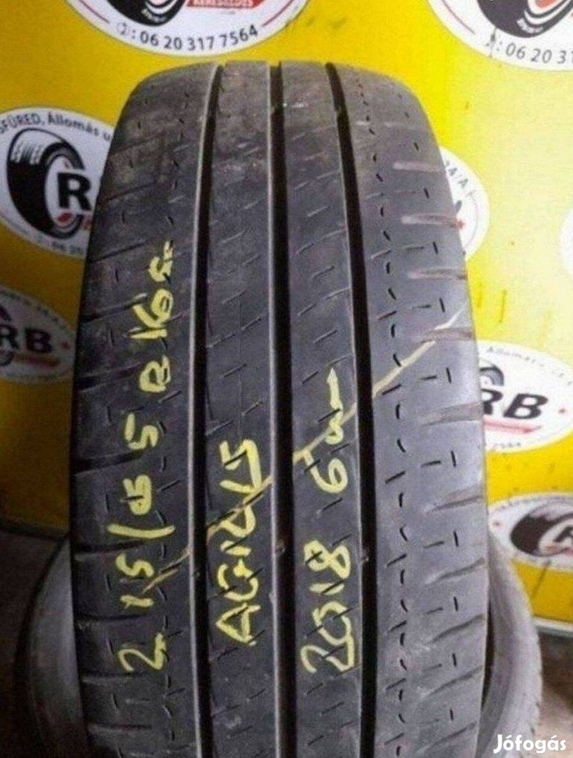 1db 215/65 r16c Michelin 2018 6mm 12 500 Ft