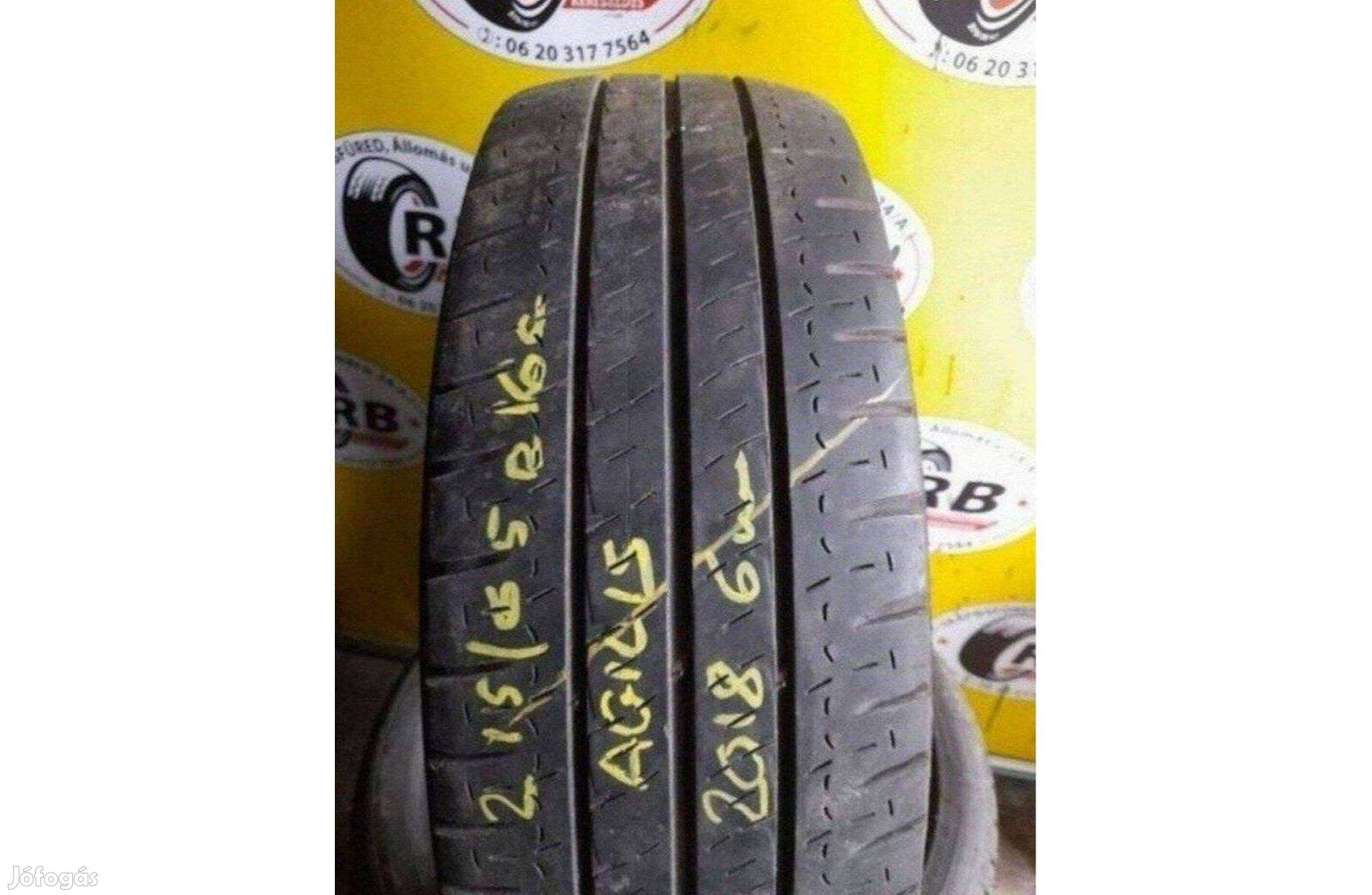 1db 215/65 r16c Michelin 2018 6mm 12 500 Ft