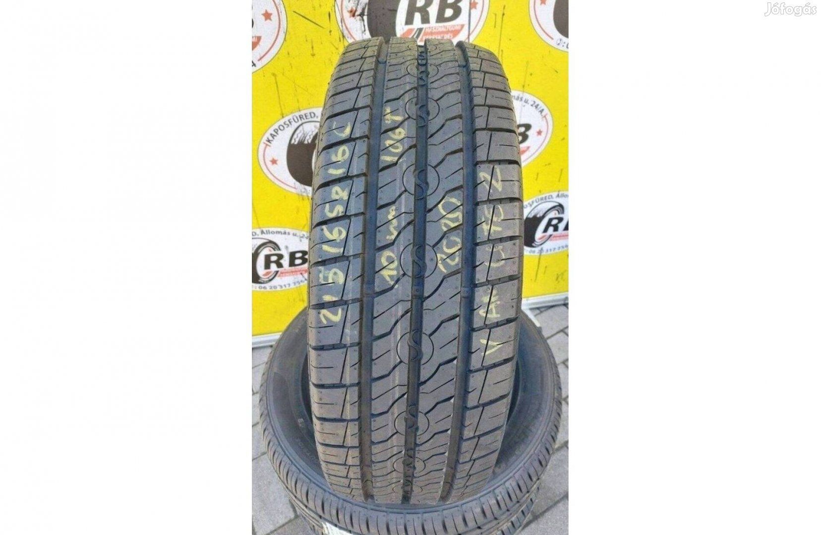 1db 215/65 r16c Semperit 2020 10mm 20000 Ft