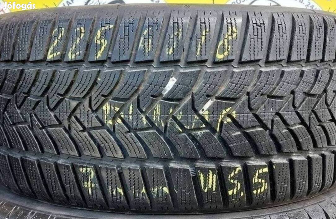 1db 225/40 r18 Dunlop téli 7mm 20 000 Ft