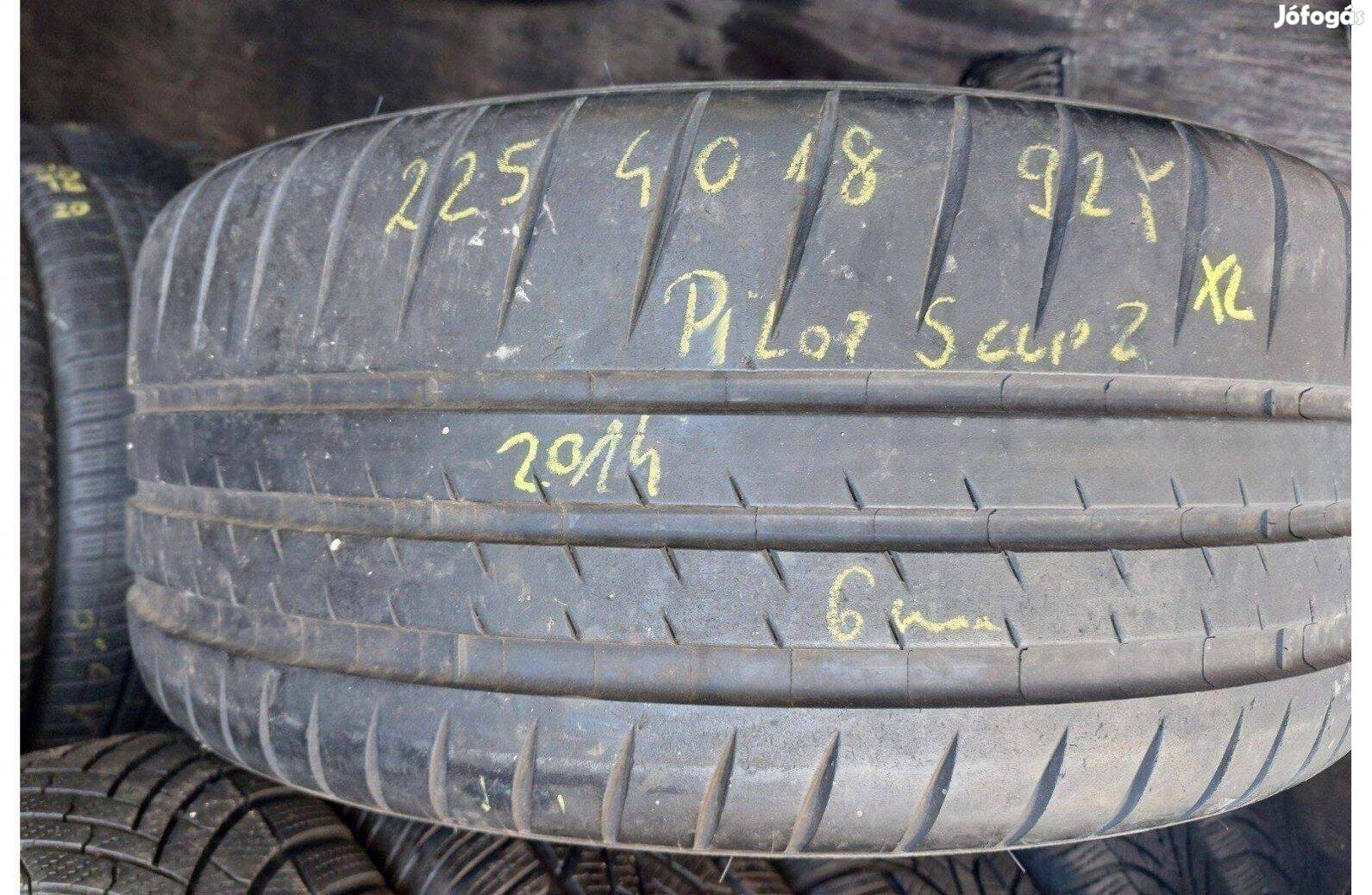 1db 225/40 r18 téli Michelin 2014 6mm 15000 ft