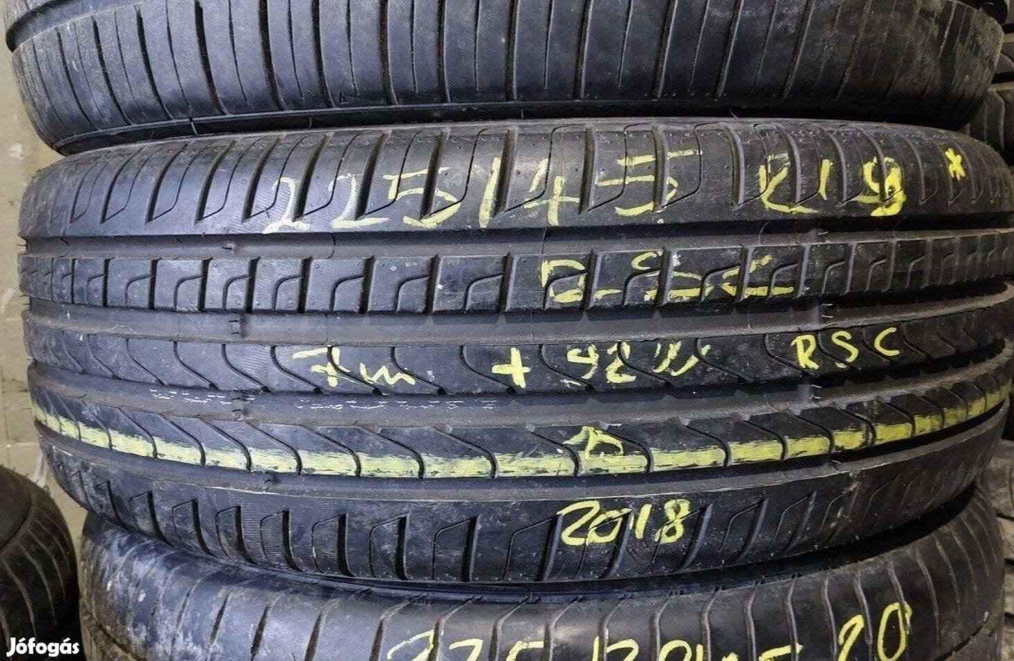 1db 225/45 r19 Pirelli P7 RSC nyári 2018 7mm 30000 Ft