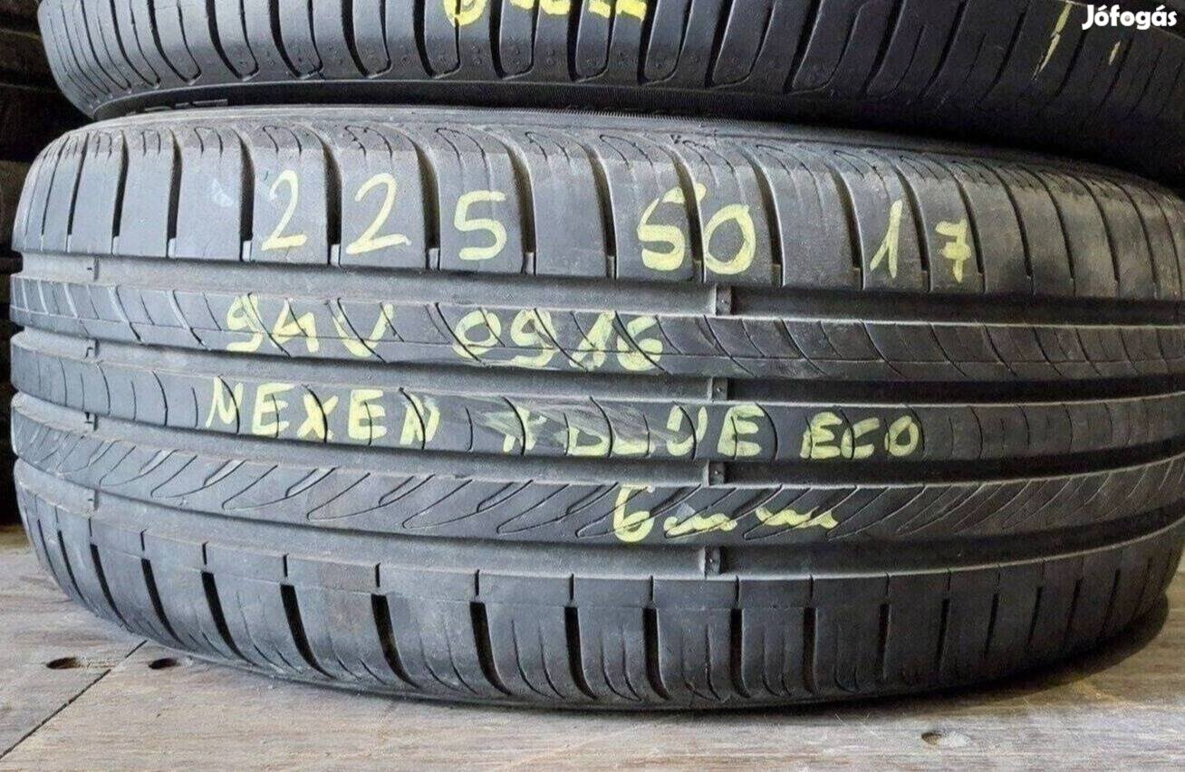 1db 225/50 r17 Nexen Nblue ECO nyári 2016 6mm 12000 Ft