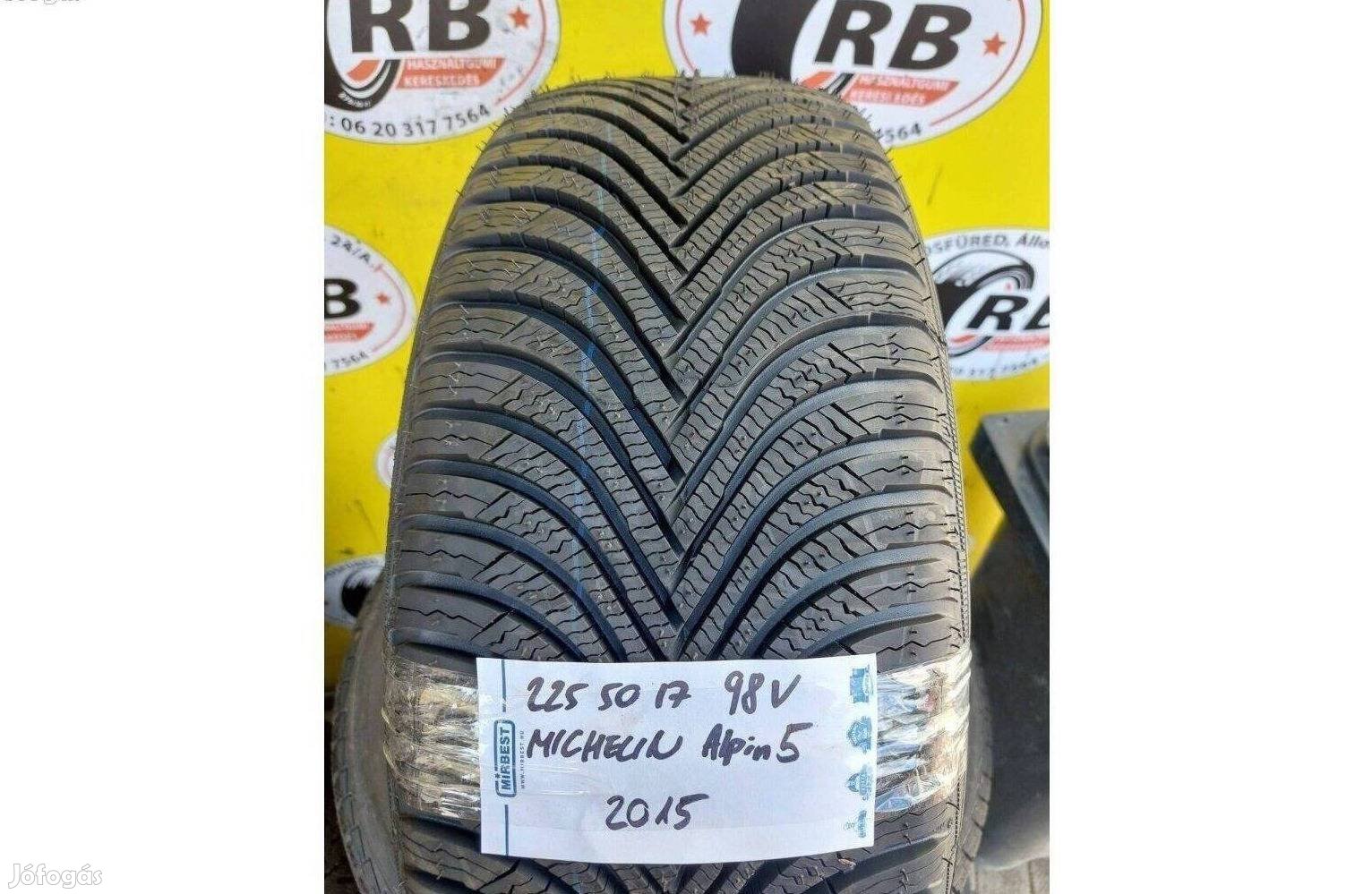 1db 225/50 r17 Új Michelin Alpin4 téli 2017 14000 Ft