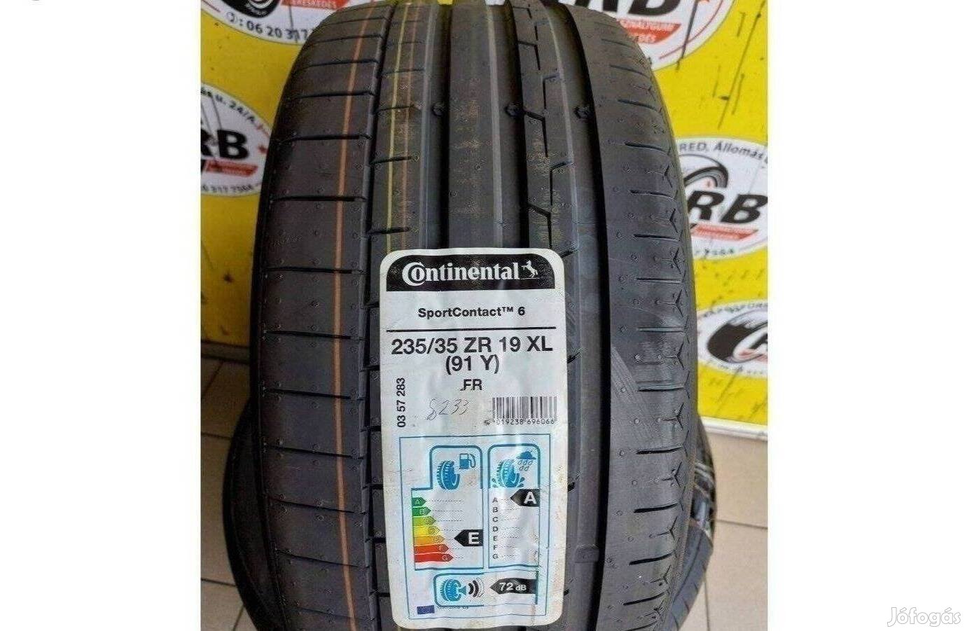 1db 235/35 r19 Continental Sportcontact6,,Évjárat:2020 40 000 Ft