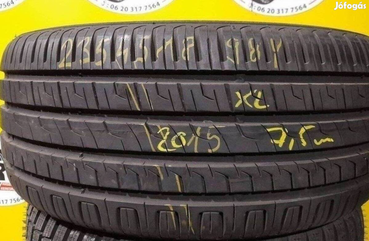 1db 235/45 r18 Barum 2015 7.5mm 20000ft