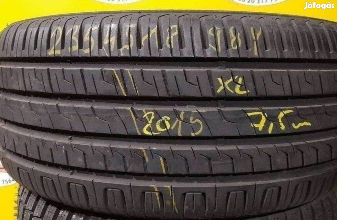 1db 235/45 r18 Barum Bravuris 3 HM 2015 7.5mm 20000ft