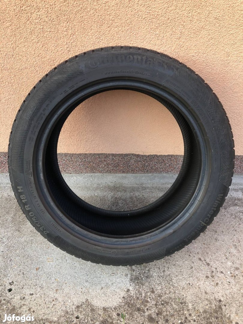 1db 235/50 R18 Continental téli gumi 7mm