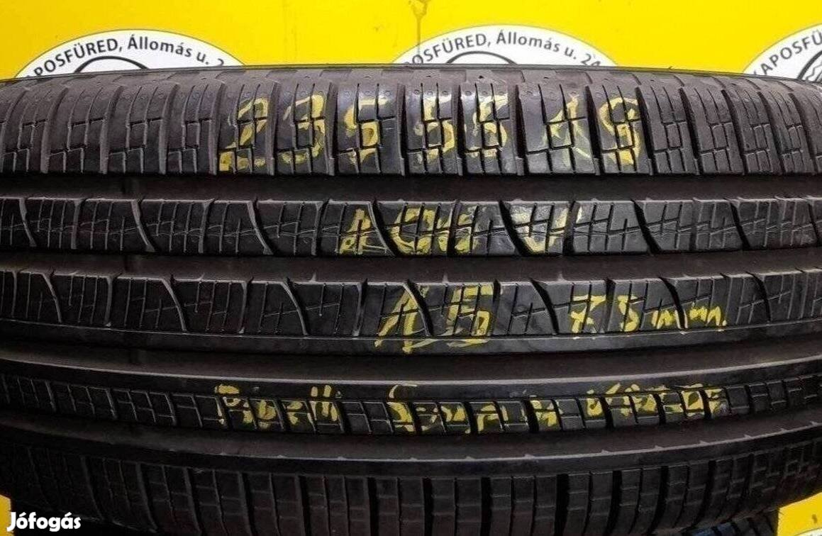 1db 235/55 r19 Pirelli nyári 2015 7.5mm