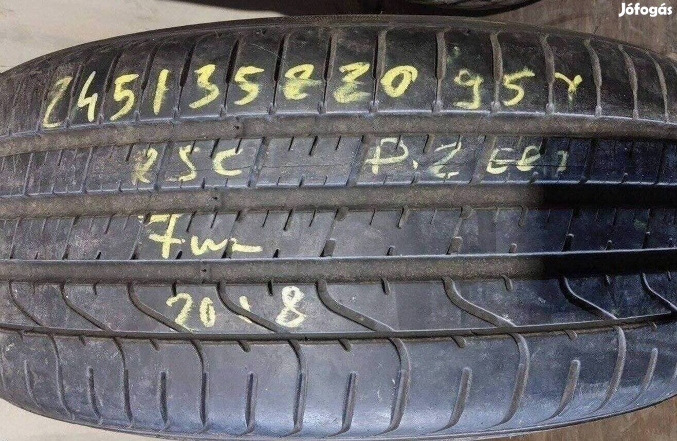 1db 245/35 r20 Pirelli P Zero RSC nyári 2018 7mm 30000 Ft