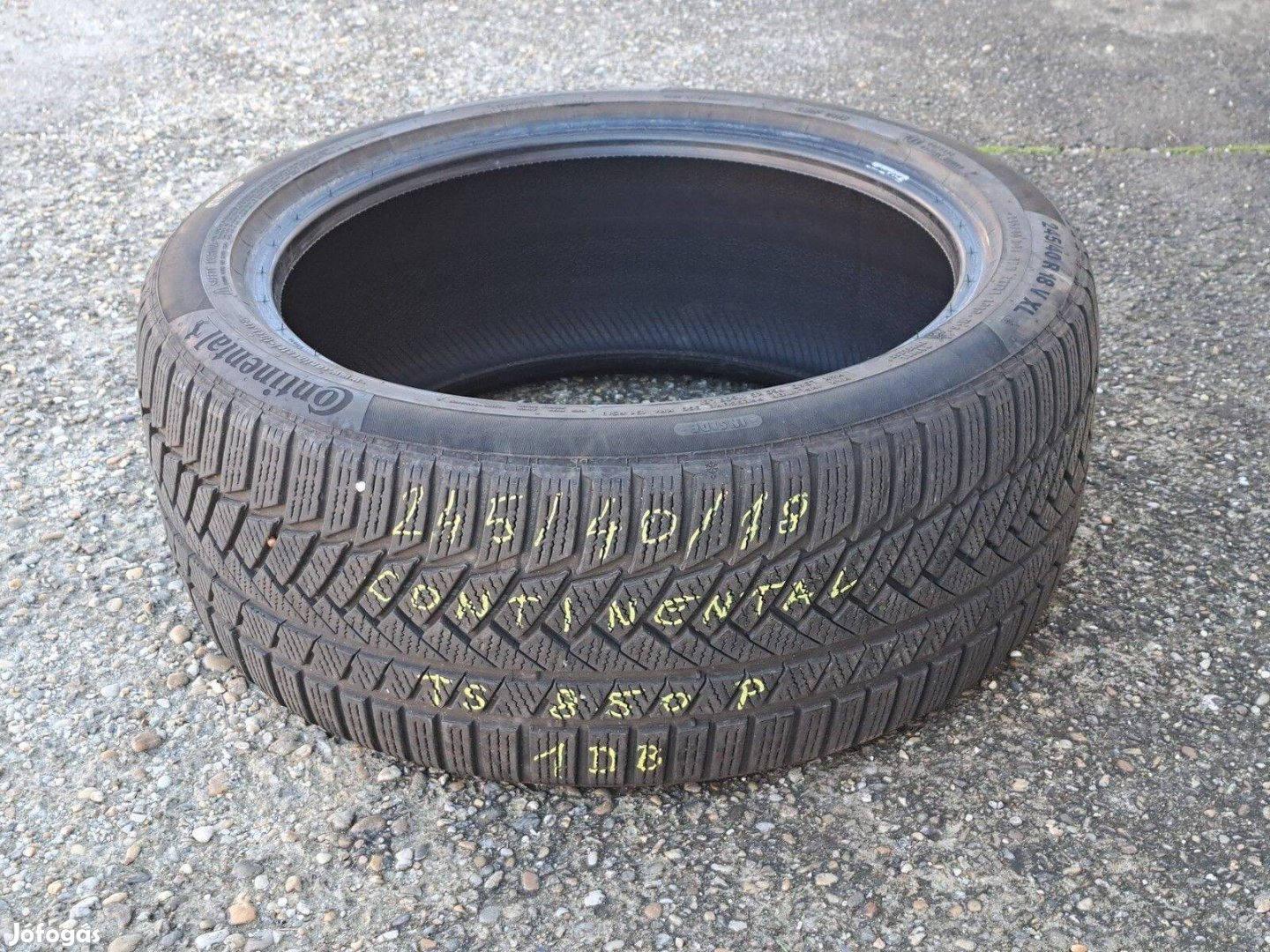1db 245/40 R18 Continental TS850P téli gumi 245/40R18