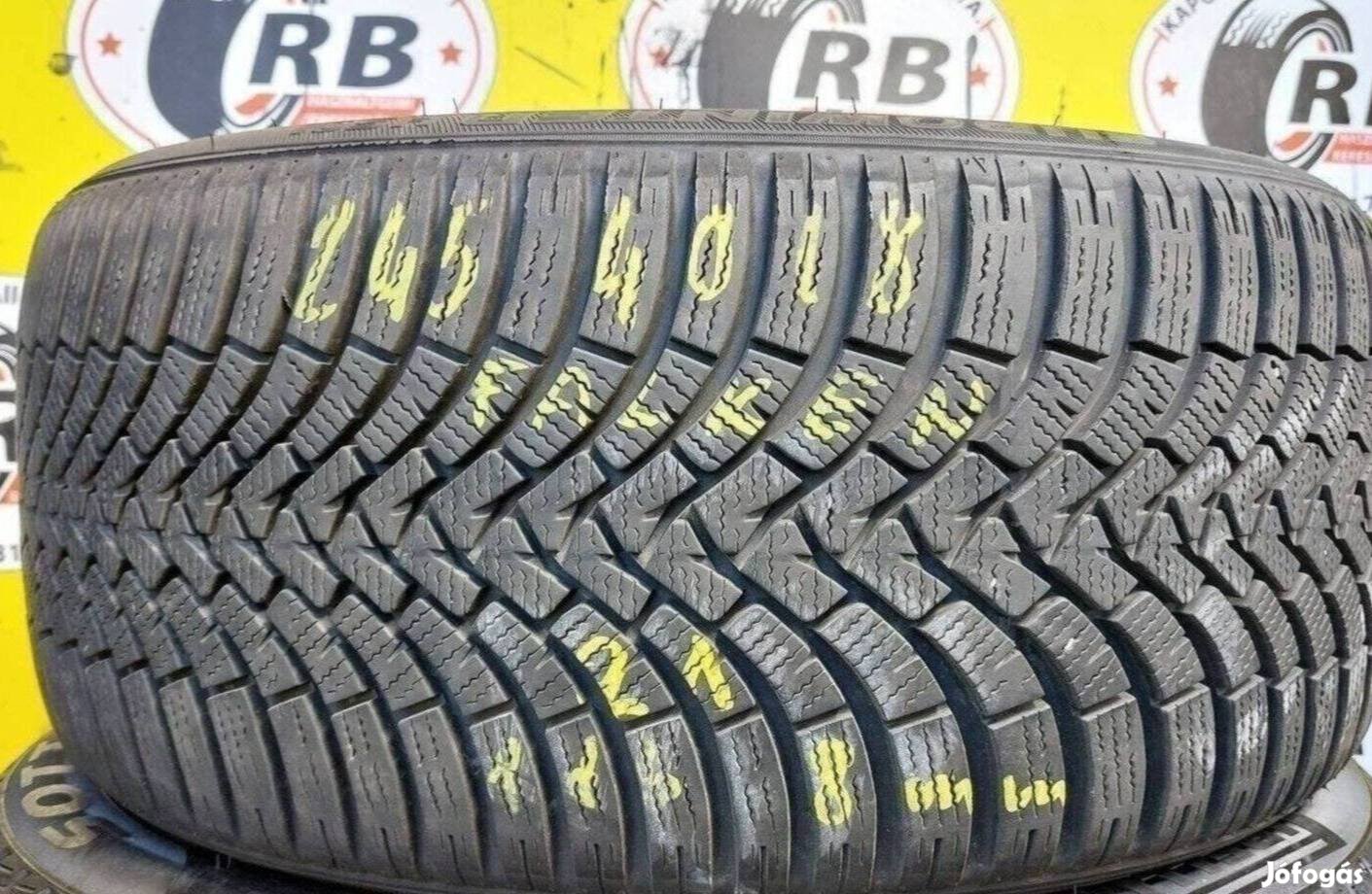 1db 245/40 r18 Falken téli 2021 8mm 30 000 Ft