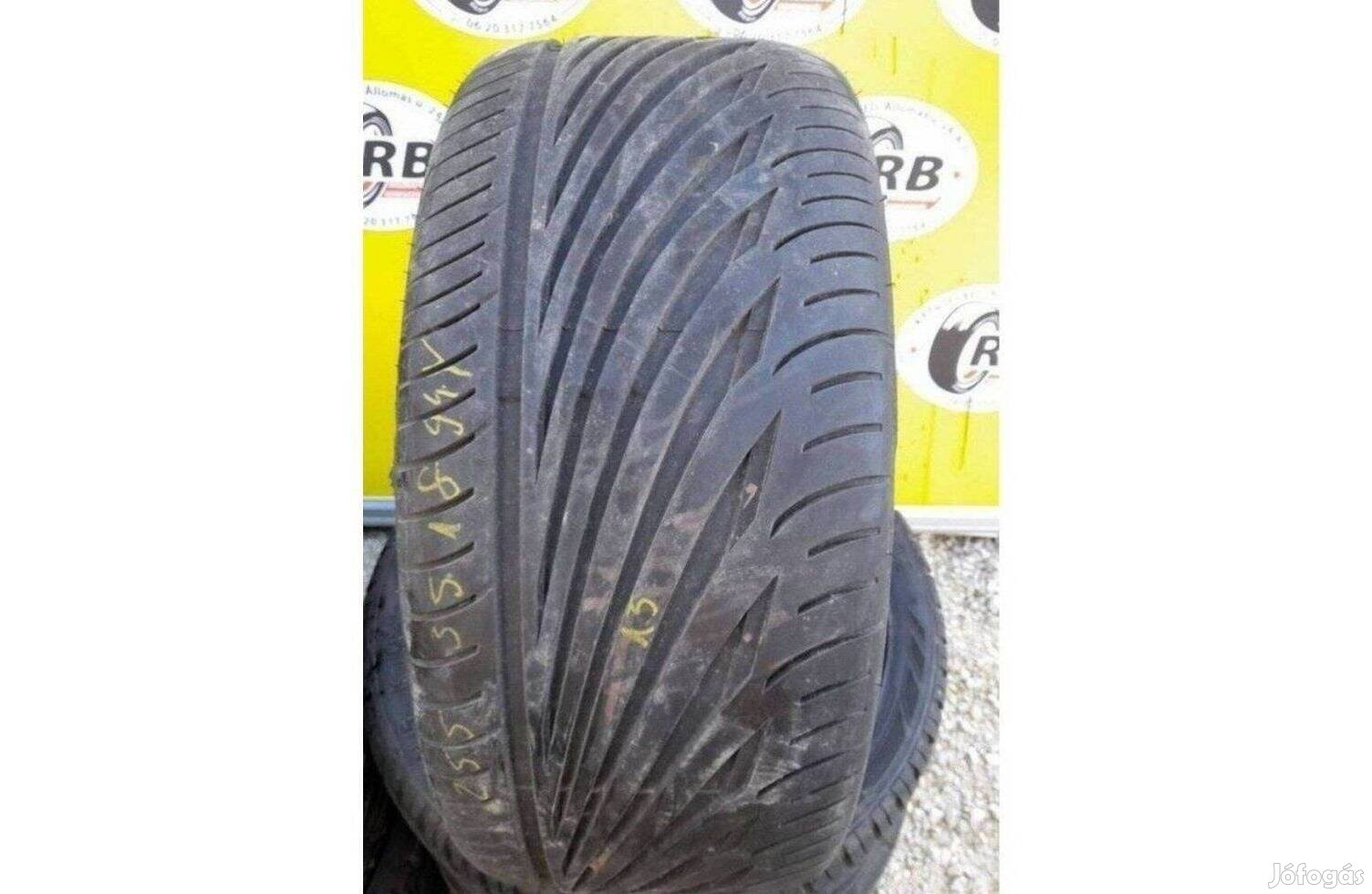 1db 255/35 r18 vredestein 2013 6mm 15 000 Ft