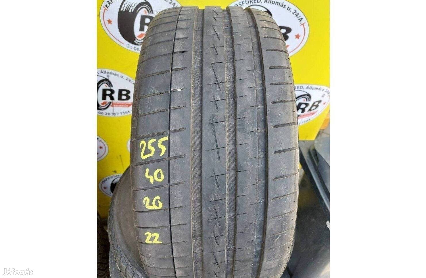 1db 255/40 r20 vredestein nyári 2022 6.mm 30 000 Ft