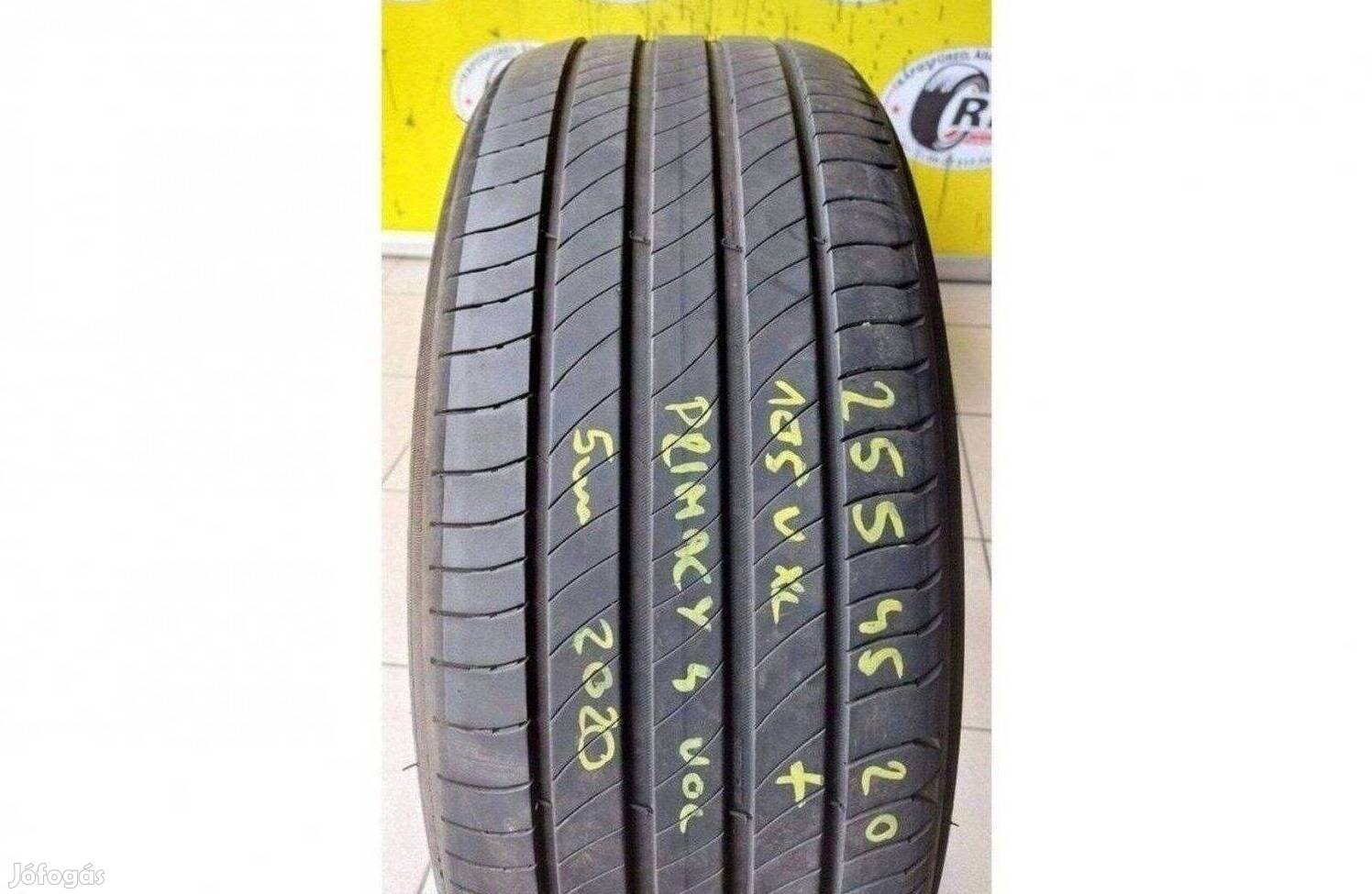 1db 255/45 r20 Michelin nyári 2020 5mm 15 000 Ft