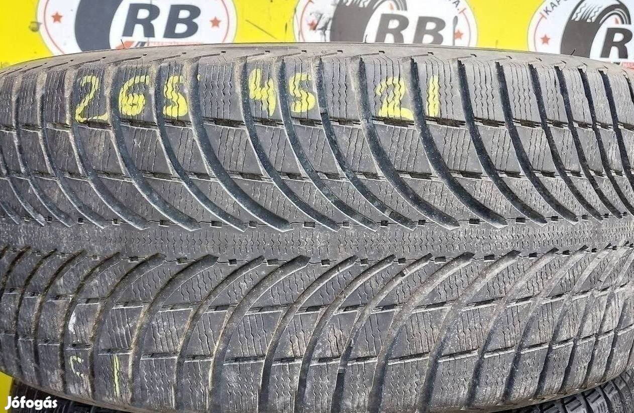 1db 265/45 r21 Michelin téli gumi 2018 5mm 15 000 Ft