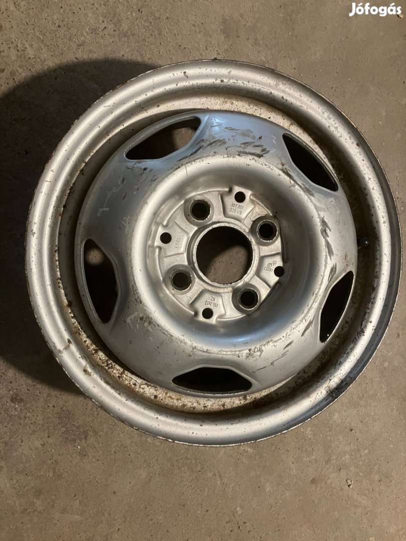 1db 4x100 VW SEAT Skoda lemezfelni 4,5x13" ET45