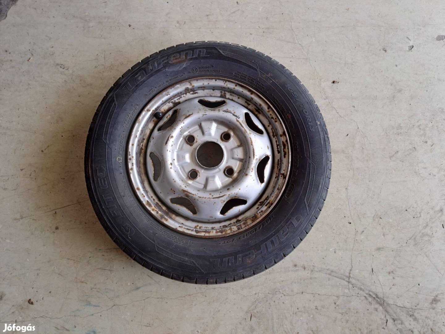 1db 4x114,3 13" Suzuki Swift gyári Acélfelni Lemezfelni pótkerék Elad