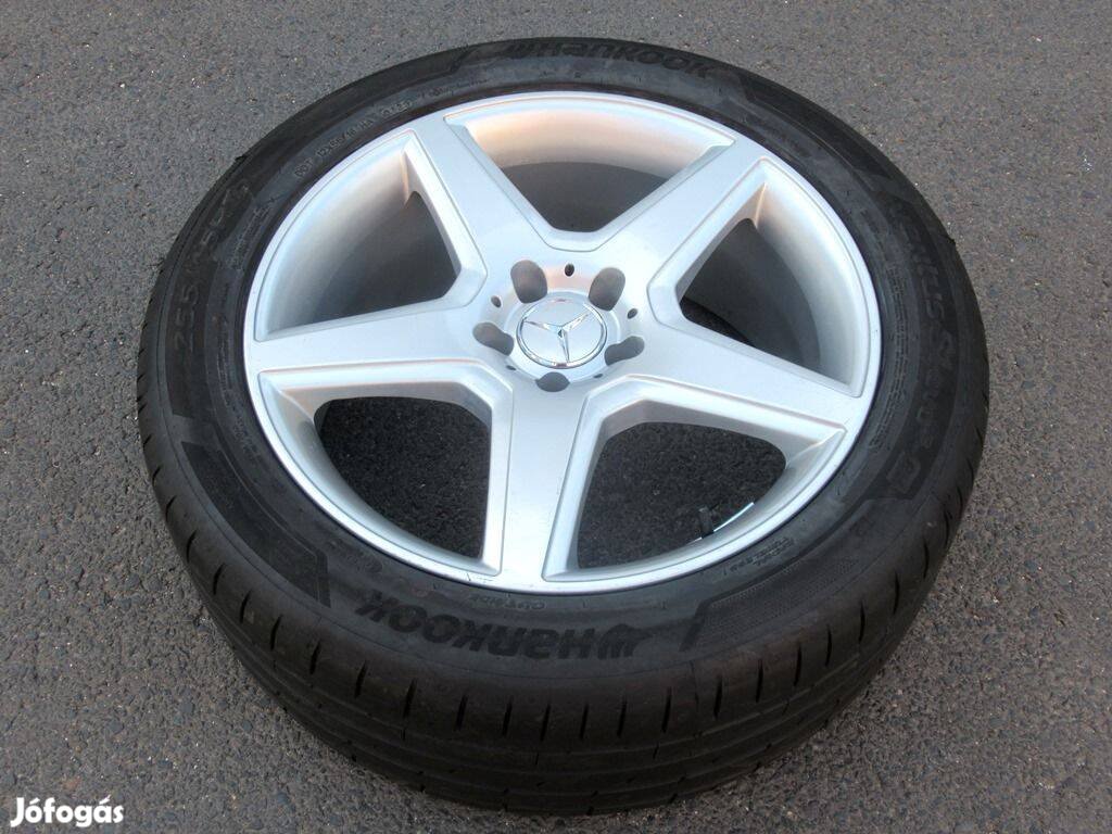 1db Mercedes 19" felni pótkerék 5x112 Hankook 255/45R19 nyári gumi AMG