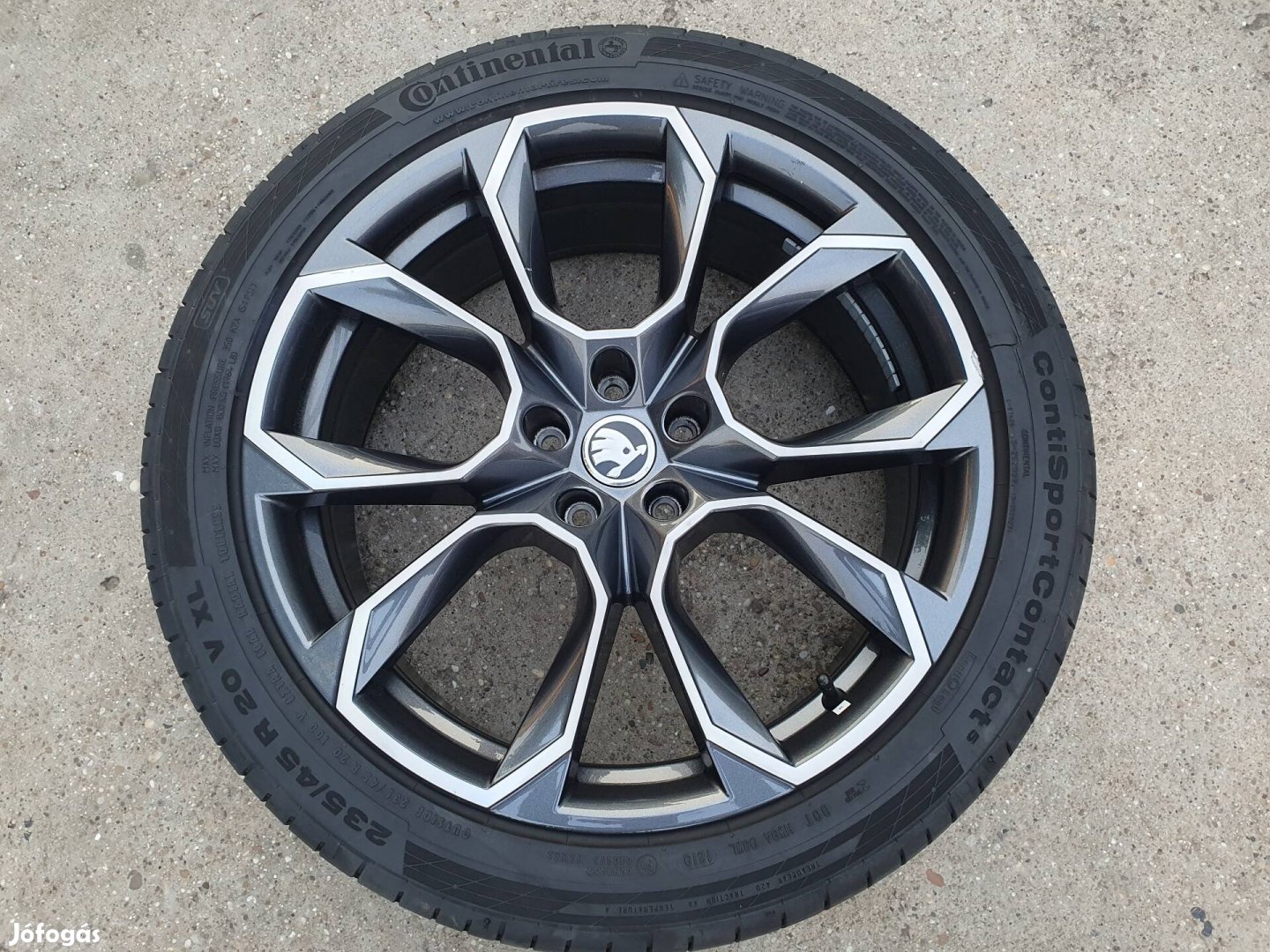 1db. 5x112 Skoda kodiaq xtreme alufelni 8x20" ET41 