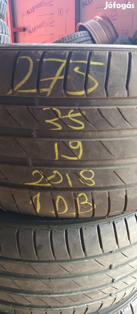 1db!!! 275/35R19 Kumho PS 71 nyári 2018 6mm 1DB!!!