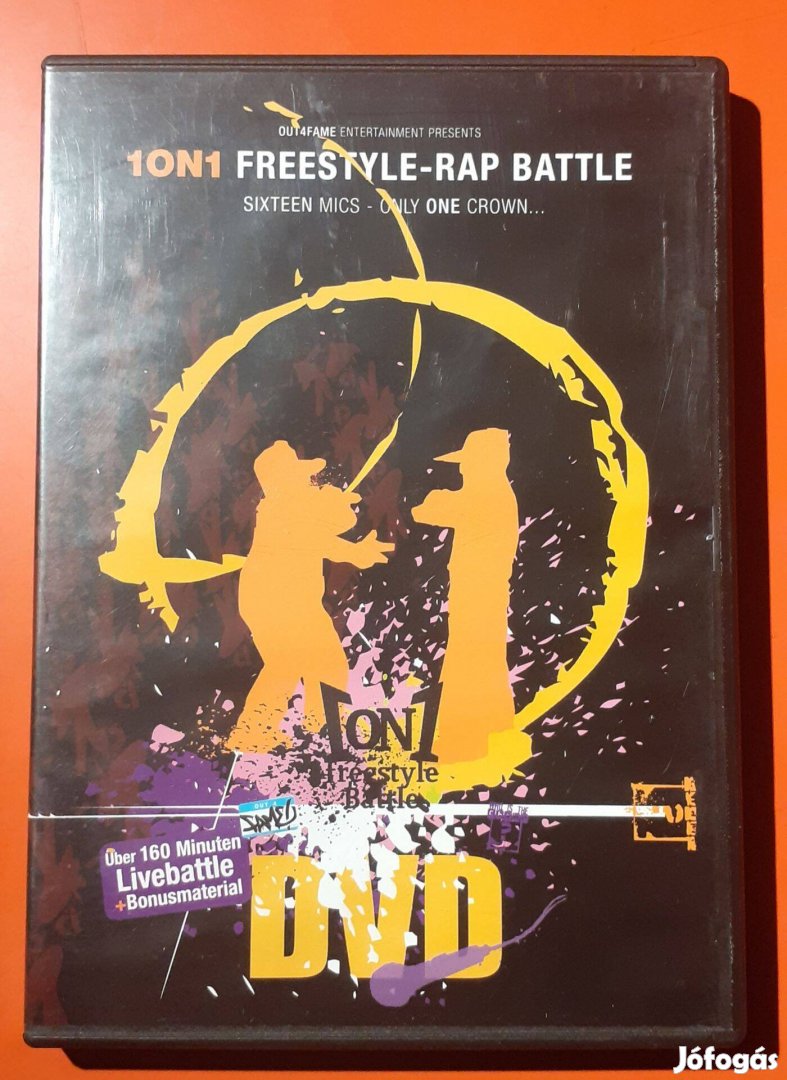 1on1 Freestyle Rap Battle DVD