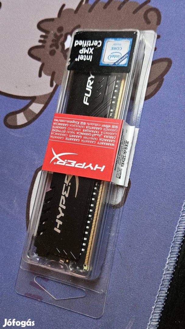 1x 32gb ddr4 ram Hyperx Fury 3200mhz  CL16 HX432C16FB3/32 