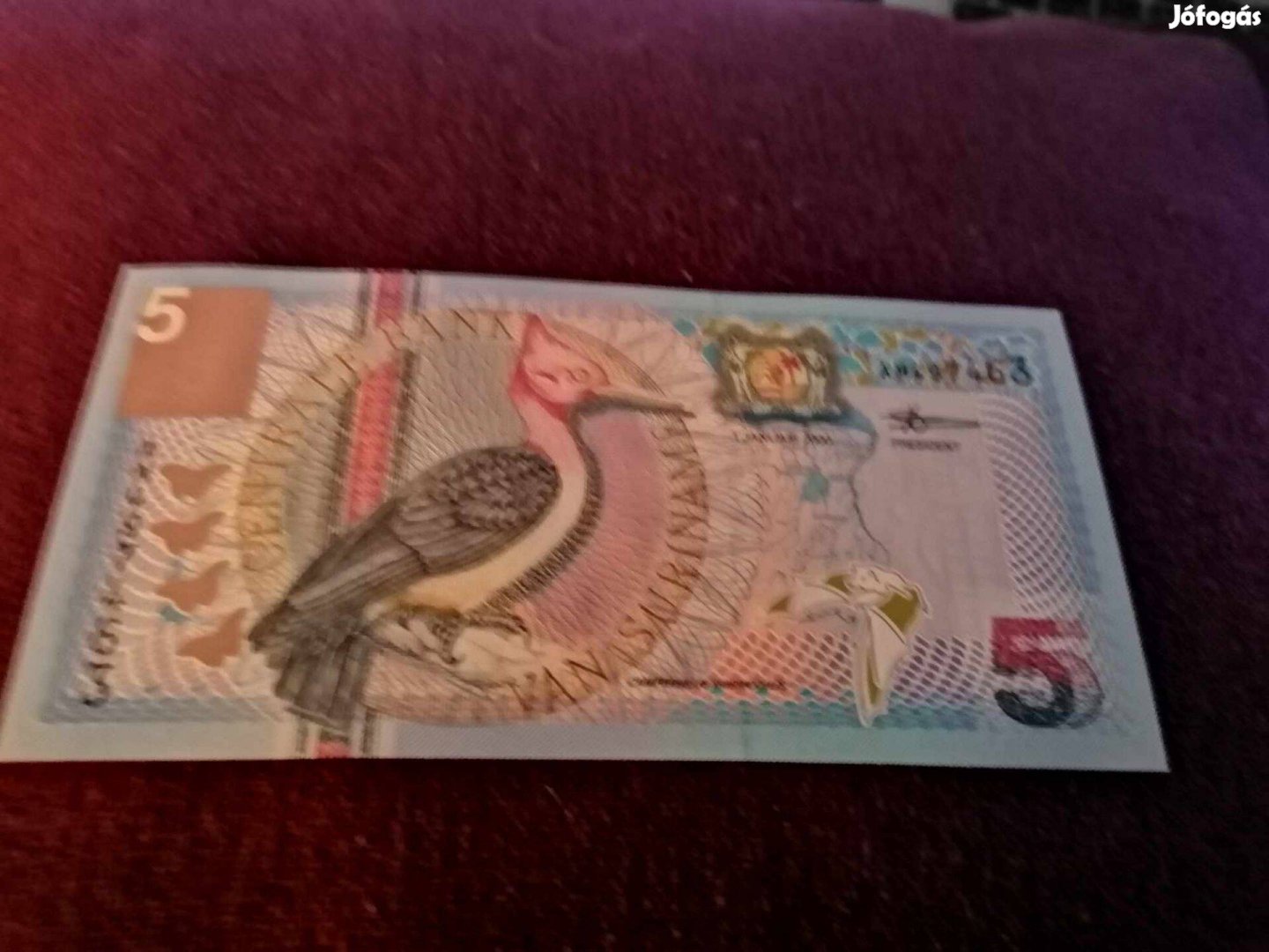 2000 / 5 Gulden UNC Suriname (MM)