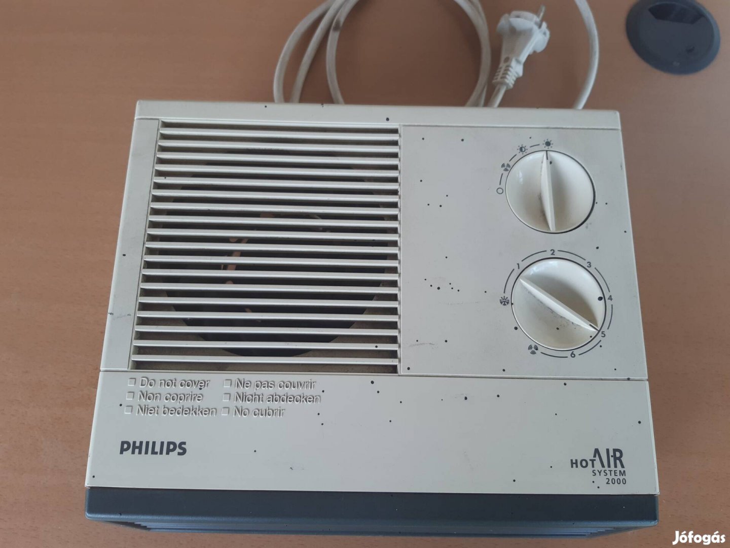 2000w-os Philips hősugárzó ventilátor 