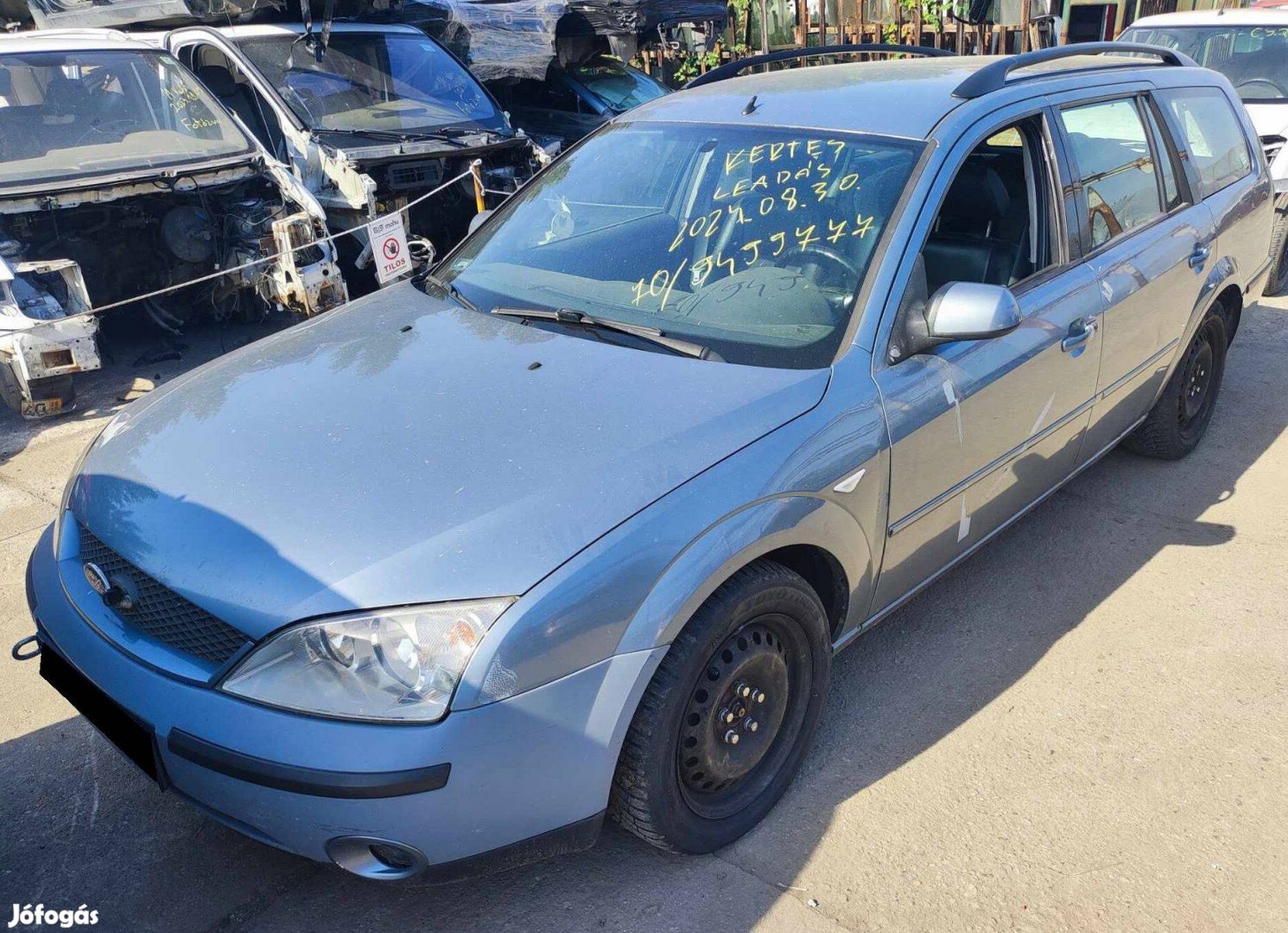 2001 Ford Mondeo III Bvy 2.0 TDCi, manuális - Bontás