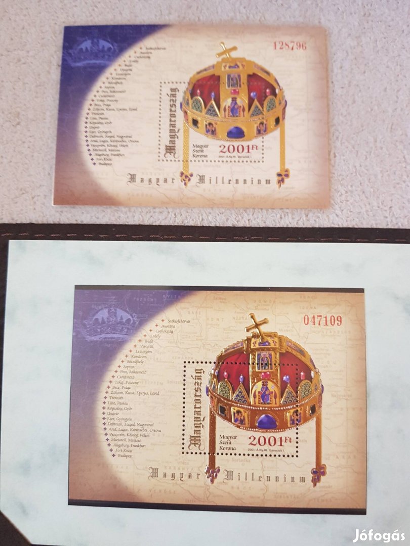 2001 Magyar Szent Korona bélyeg