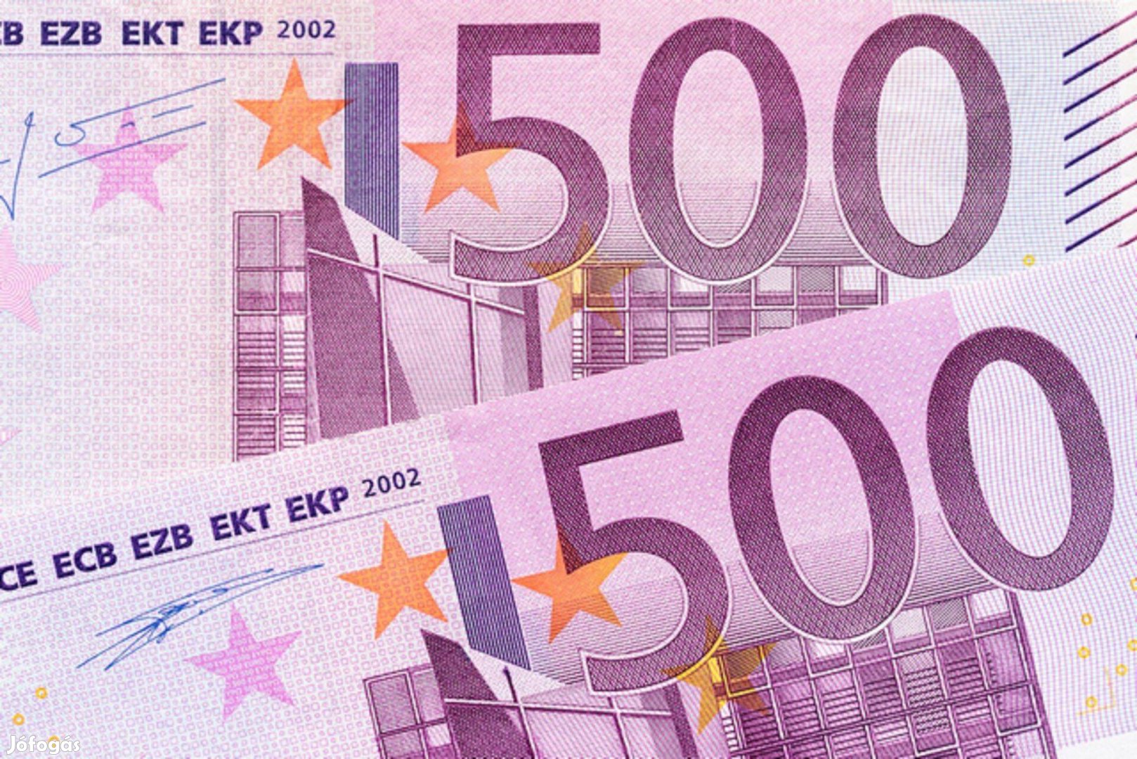 2002 Eredeti 500 eurós bankjegy eladó!