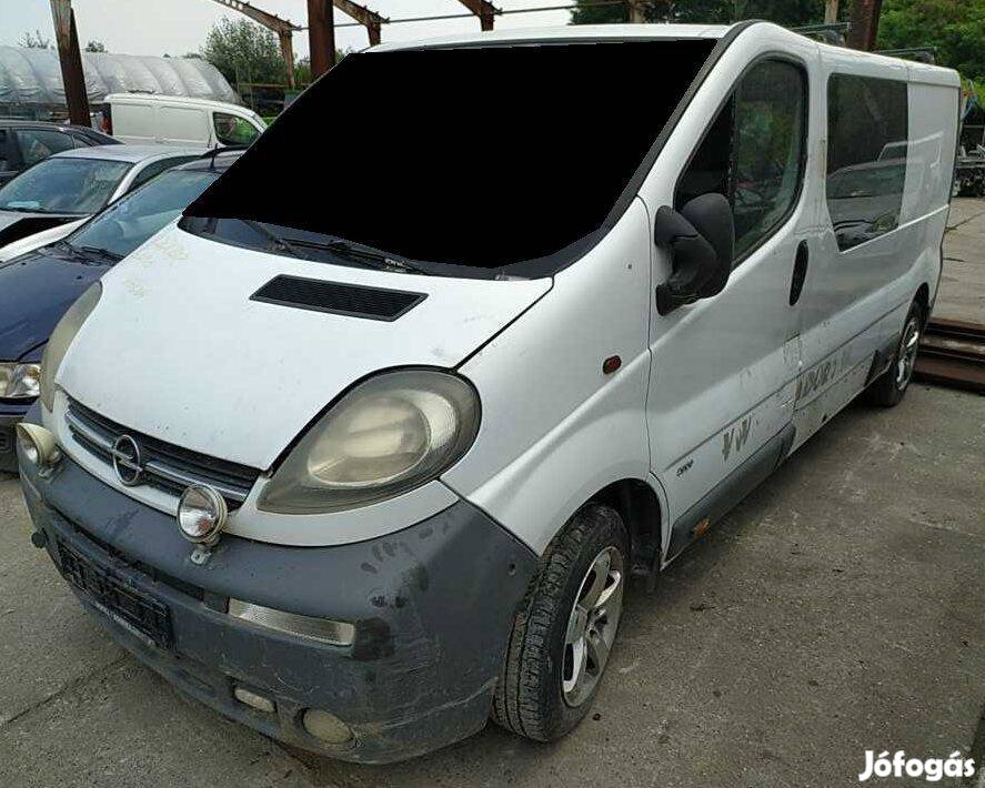 2002 Opel Vivaro 1.9 Diesel, manuális - Bontás!