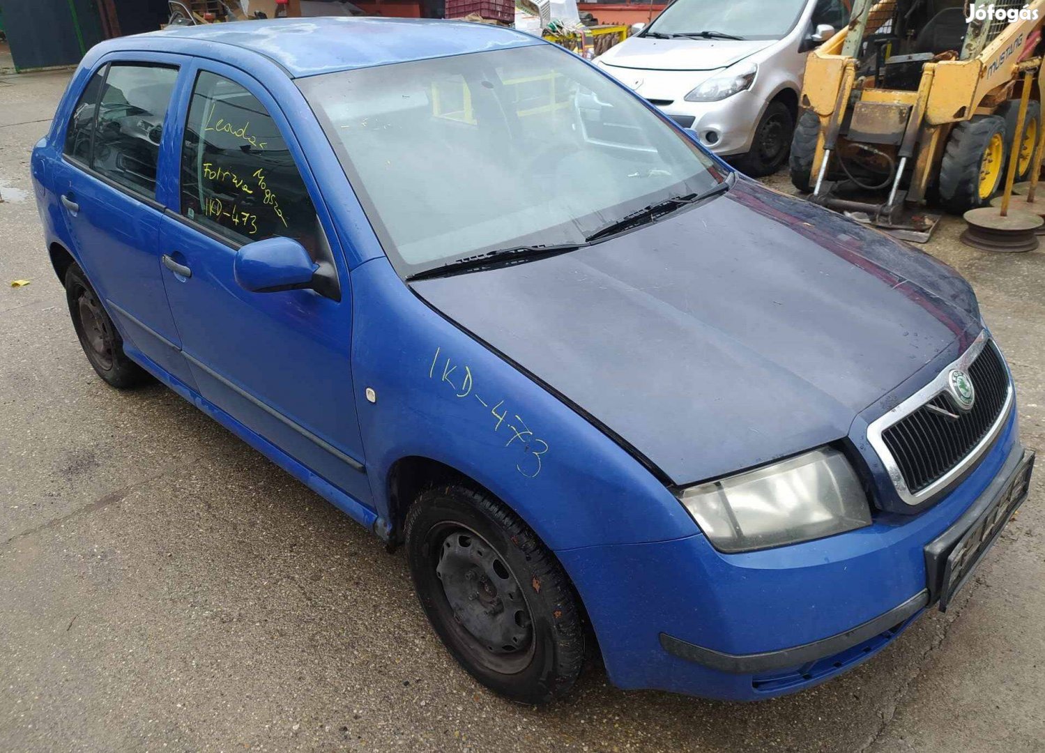 2002 Skoda Fabia 1.2 benzin, manuális - Bontás