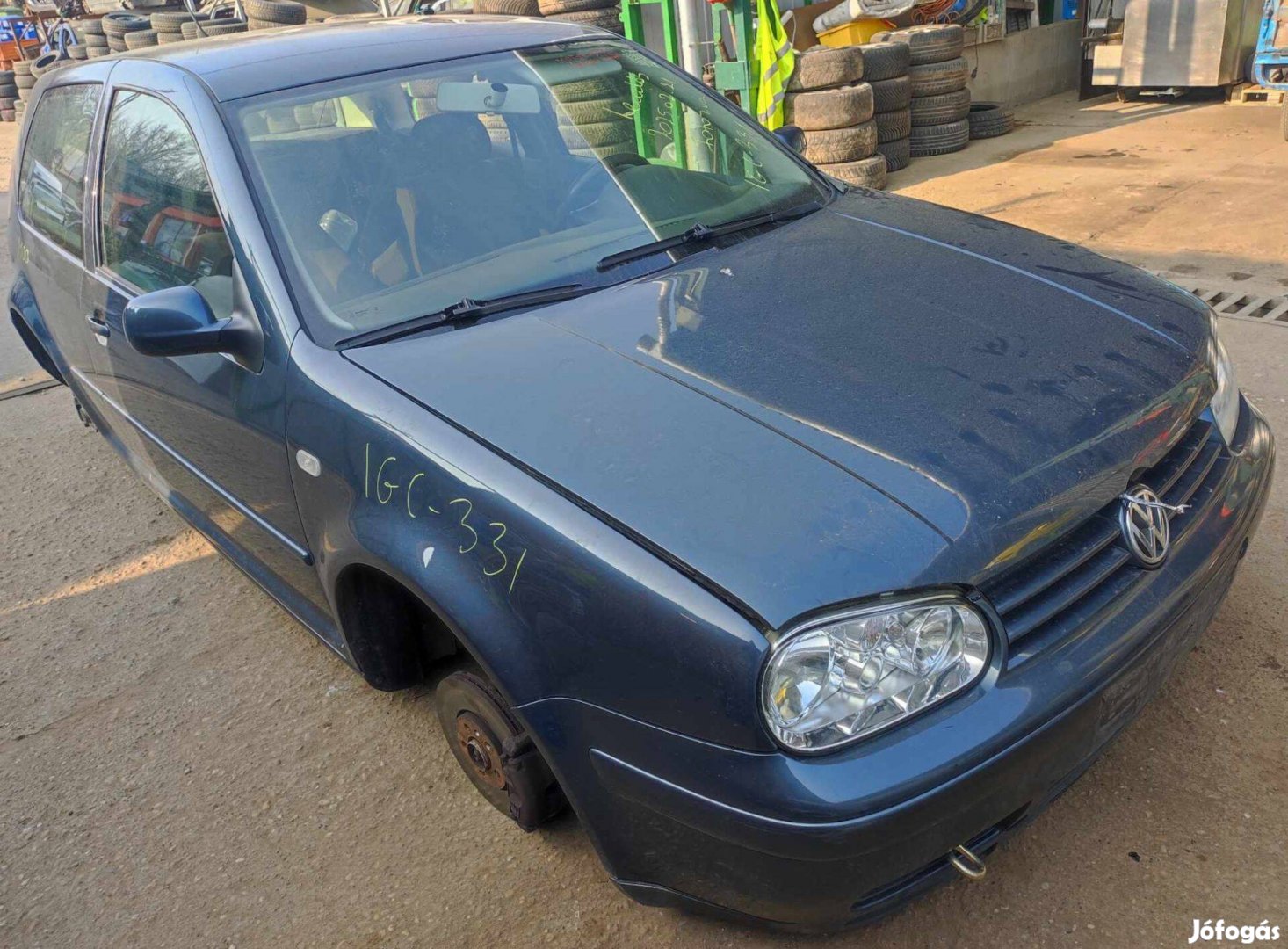 2002 VW Golf IV 1.6 16V, manuális - balkormányos - Bontás