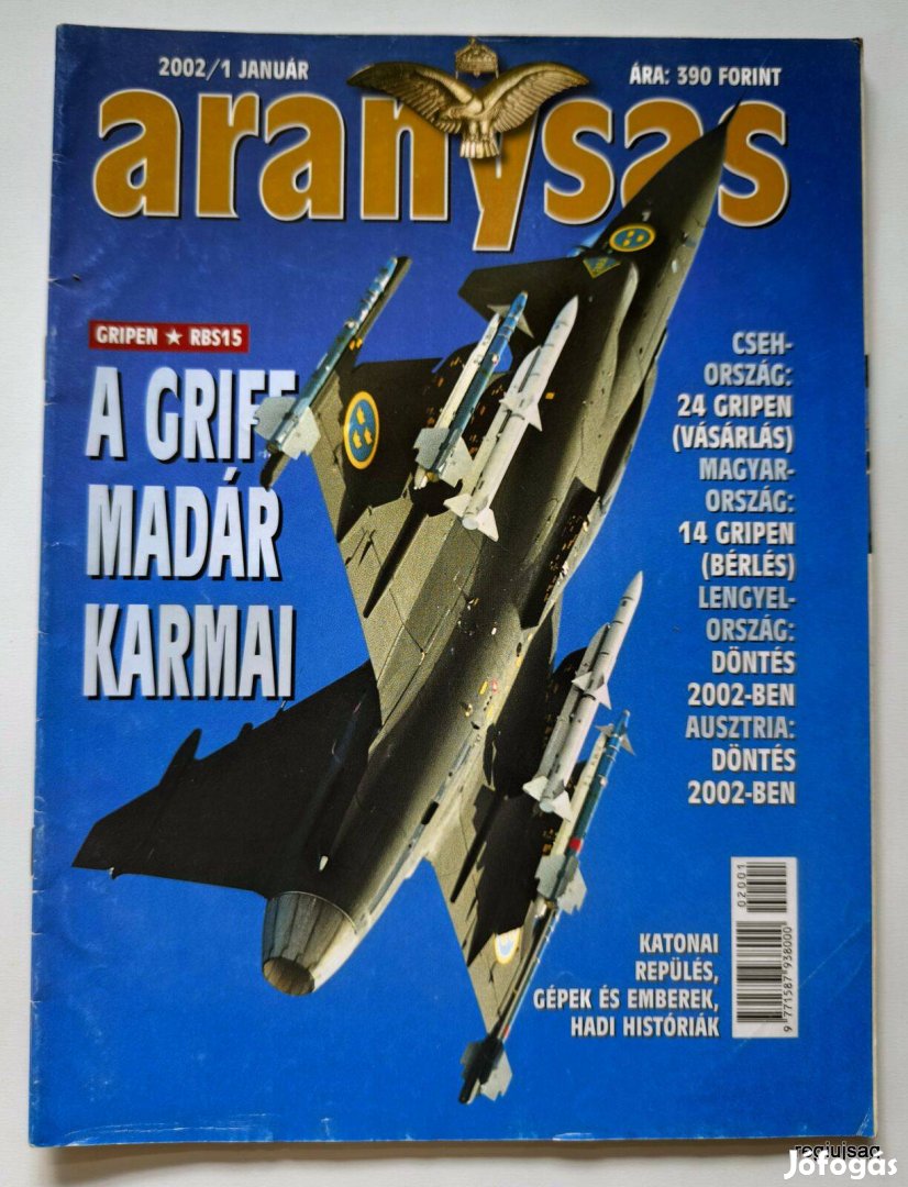 2002 január / Aranysas / Újság - Magyar / Ssz.: 27925