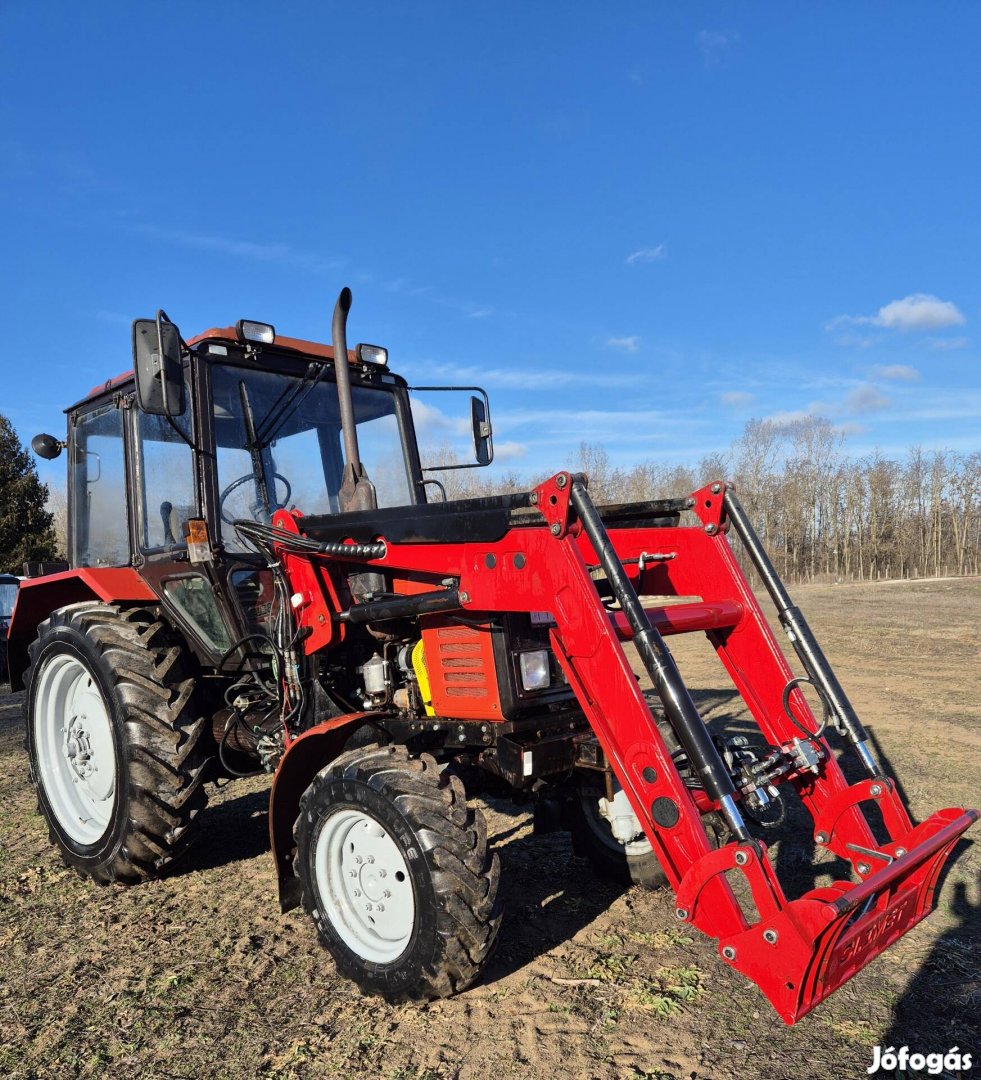 2003 Mtz 820 új homlokrakodó 