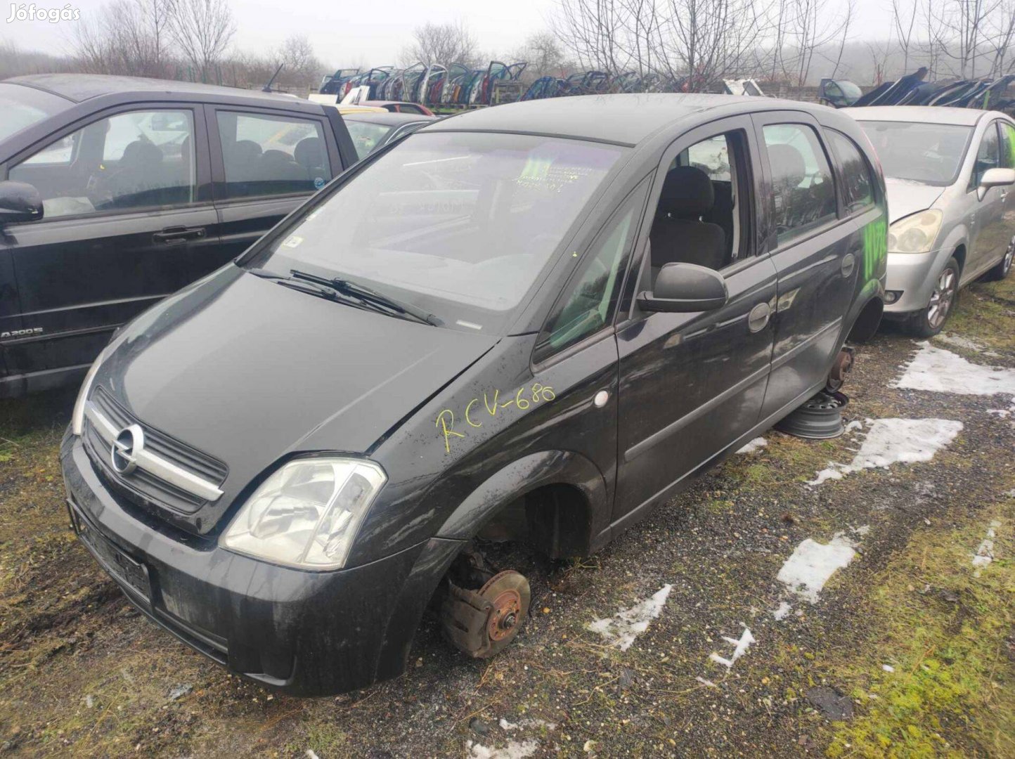 2003 Opel Meriva A 1.4 benzin, manuális- balkormányos jármű Bontása!