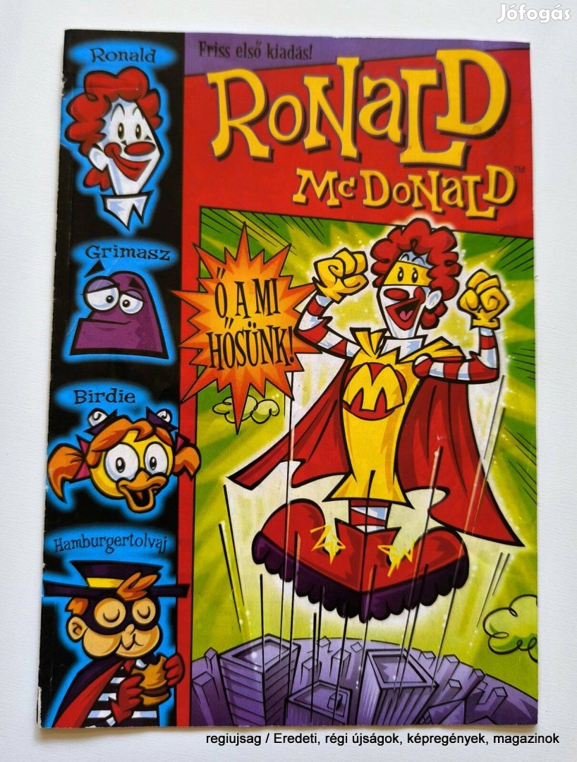 2003 / Ronald McDonald #1 / Képregény - Magyar