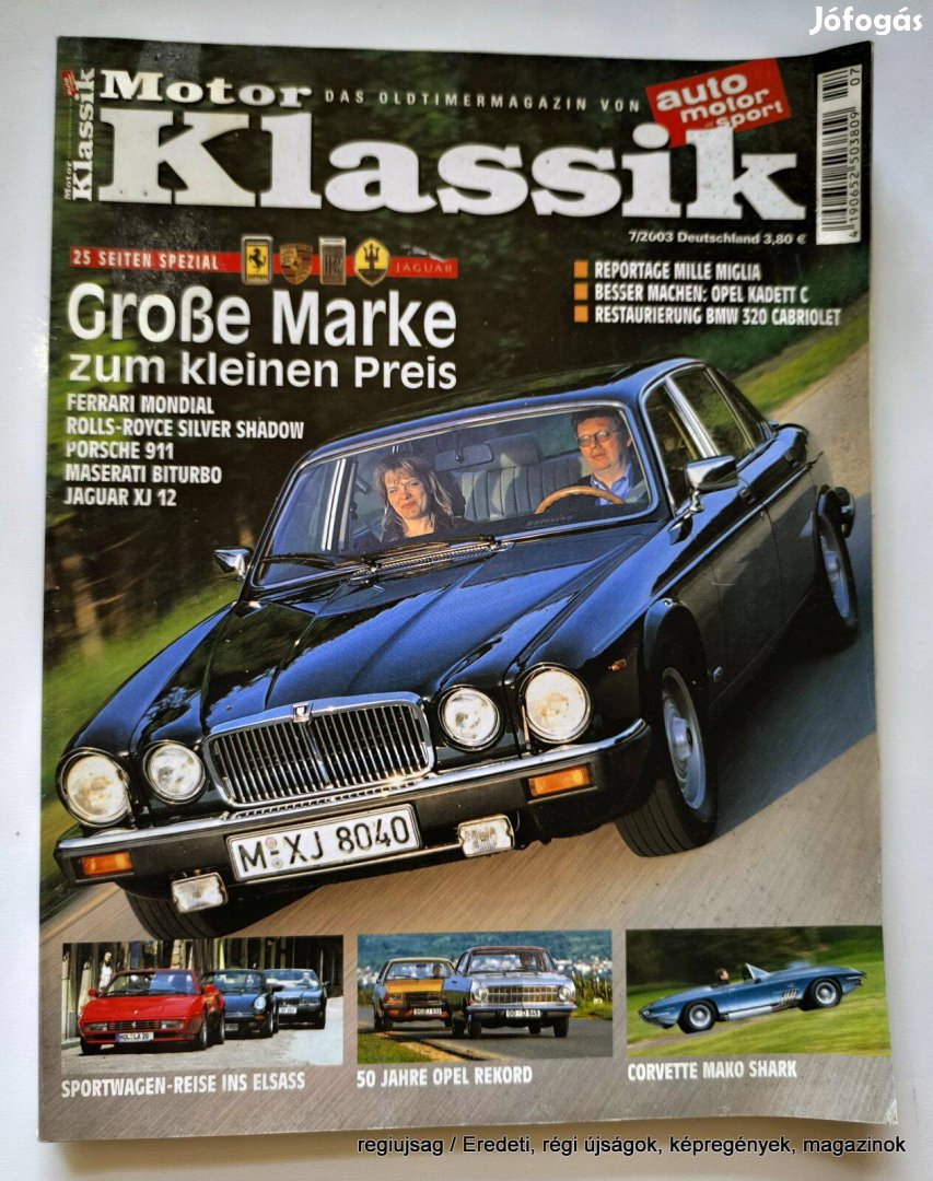 2003 július / Motor Klassik / Újság - Ssz.: 28949