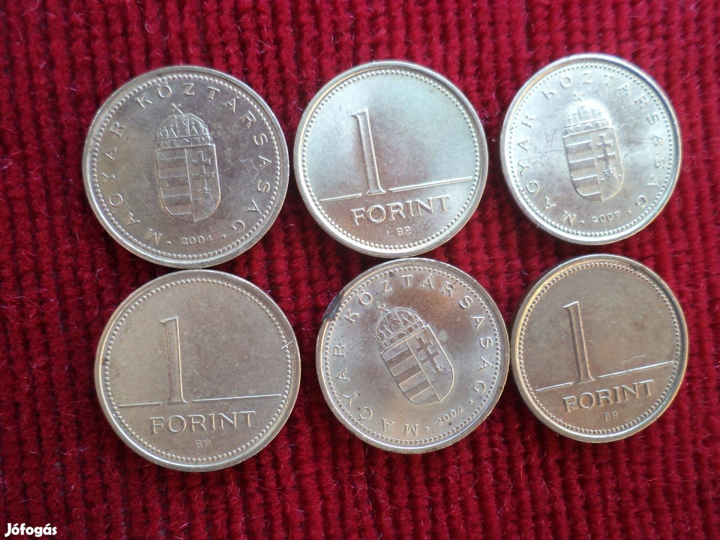 2004-2006-ig 1 Ft-os érmék eladók