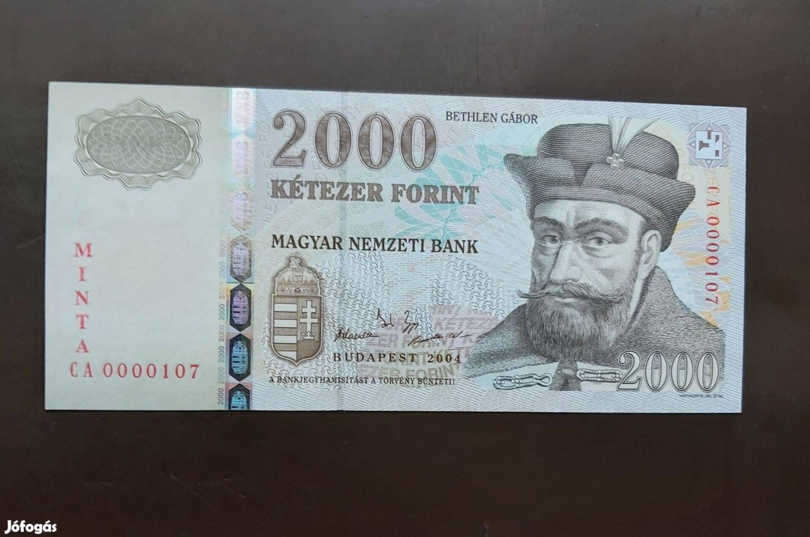 2004 Minta 2000 forint elado Unc állapotban